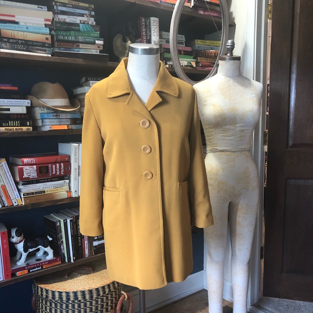 Banana Republic Jacket Blazer Gold