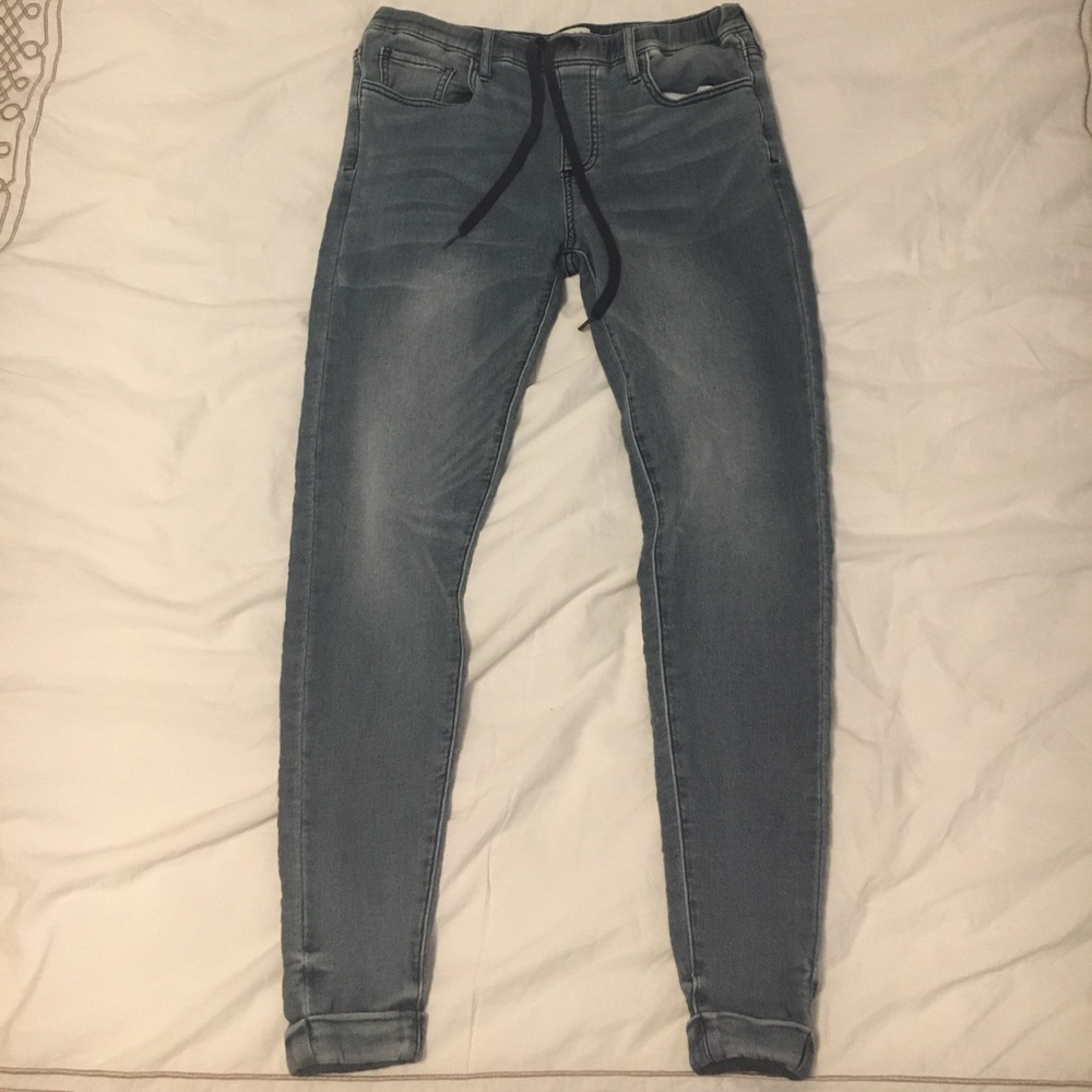 Jean joggers