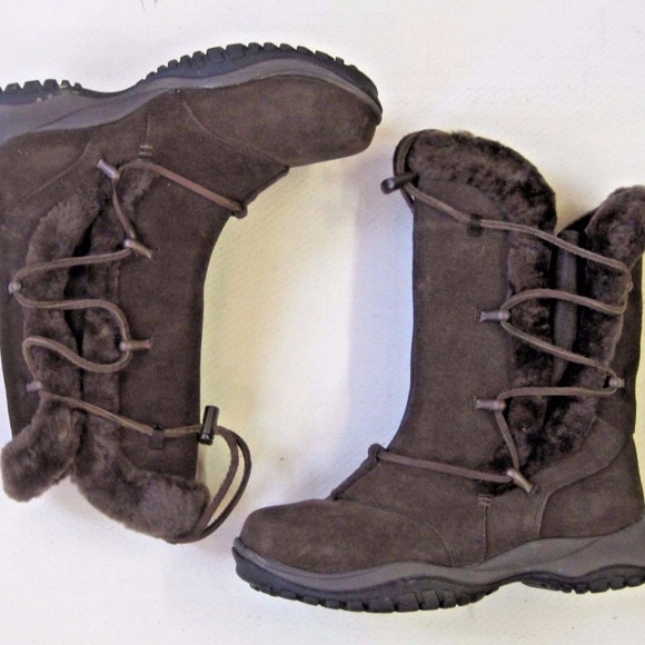 affin Kamala Brown Womens Winter Boots Size 6 Baffin Damen Stiefel Auburn For Judy Baffin Damen Stiefel