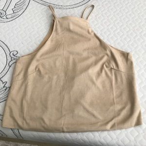 NWOT Nude shirt.  Super soft.  Feels like suede.