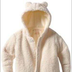 Magnificent Baby Cream Snuggle Suit