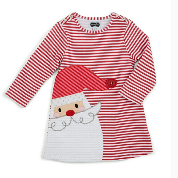 Mud Pie Santa Dress - 6-9m - Picture 2 of 2