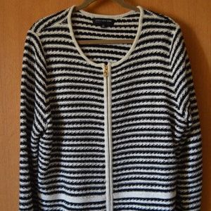 Jones New York Zip Up Cardigan