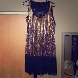 Flapper roaring 20s costume dress