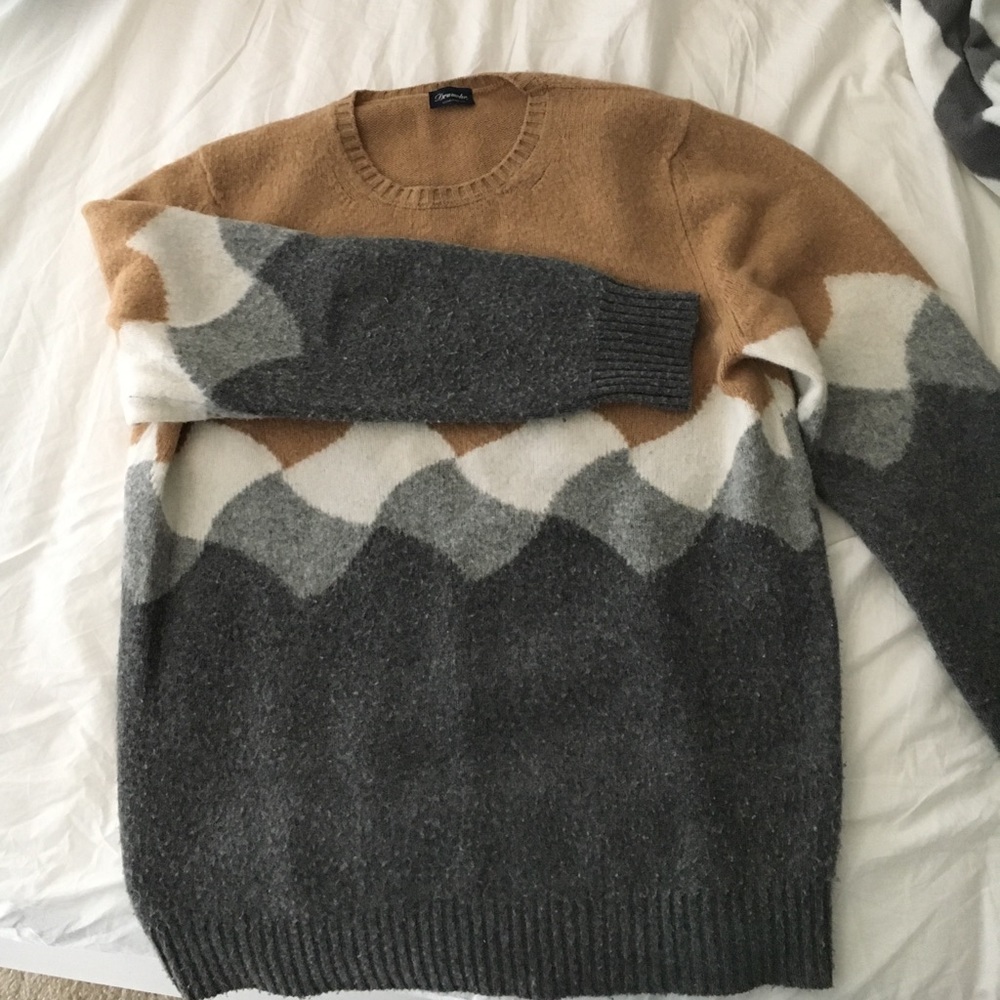 DRUMOHR Pure Cashmere Sweater gray-beige