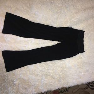 BLACK LIKE LINEN PANTS