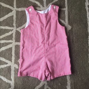 The Proper Peony Red Gingham Shortall