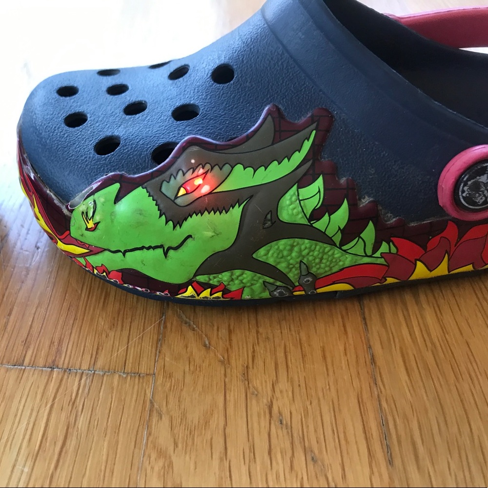 🐲Dragon Lite up CROCS