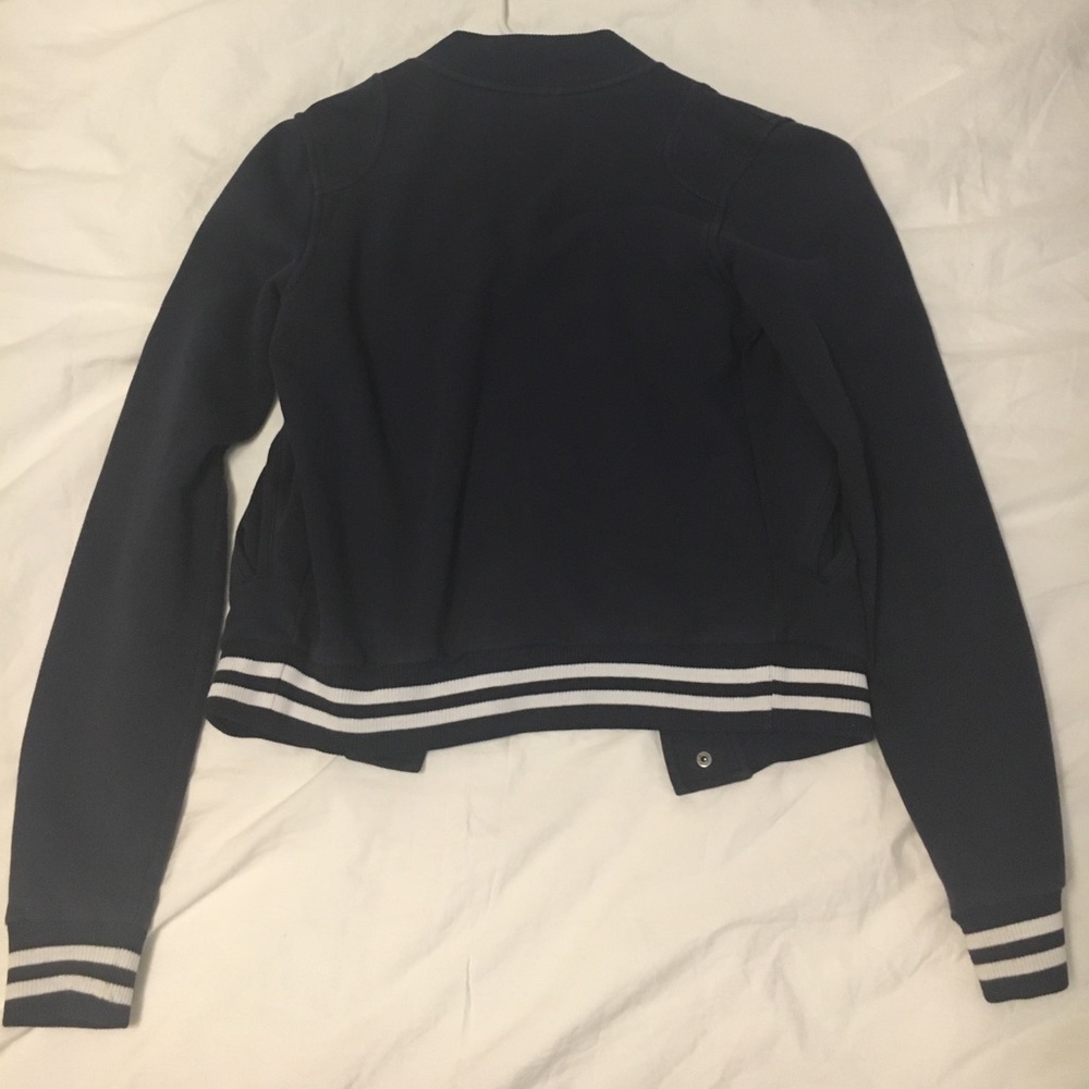 Blue baseball jacket - Picture 2 of 2