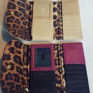 JESSICA SIMPSON WALLETS 2pc Bundle