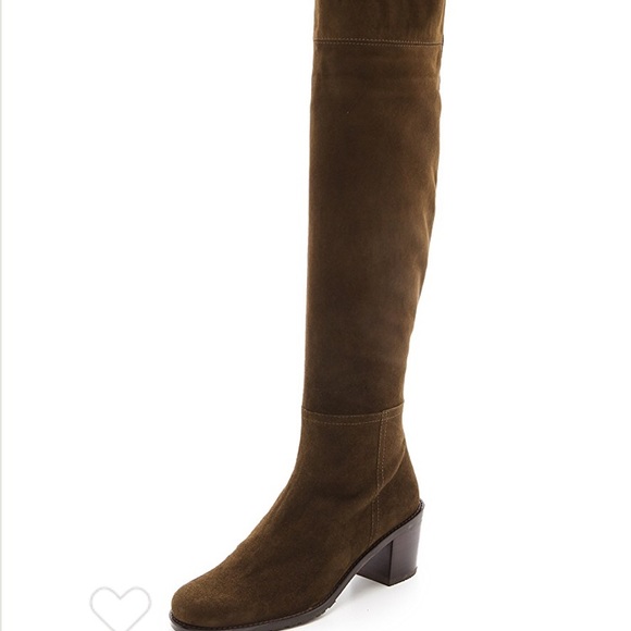 Stuart Weitzman Hitest Over The Knee Suede Boot - Picture 7 of 8