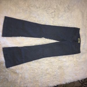 🛍Fit and flare chevron denim jeans