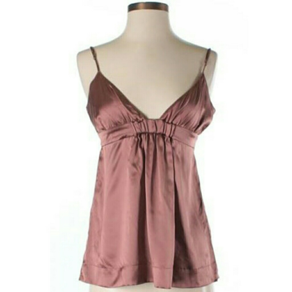 Laundry by Shelli Segal: 100% Silk Coral Top