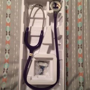 MDF MD One Stethoscope in Tarleton Purple