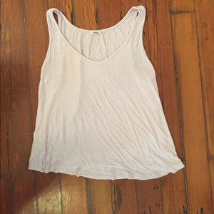 Light pink flowy tank