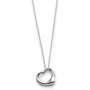 Tiffany's Elsa Perreti Open Heart Necklace