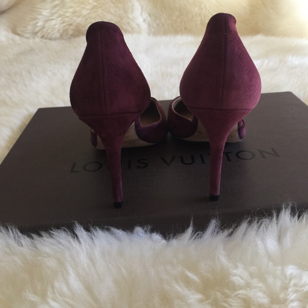 Vince suede Paulette oxblood - Picture 3 of 8