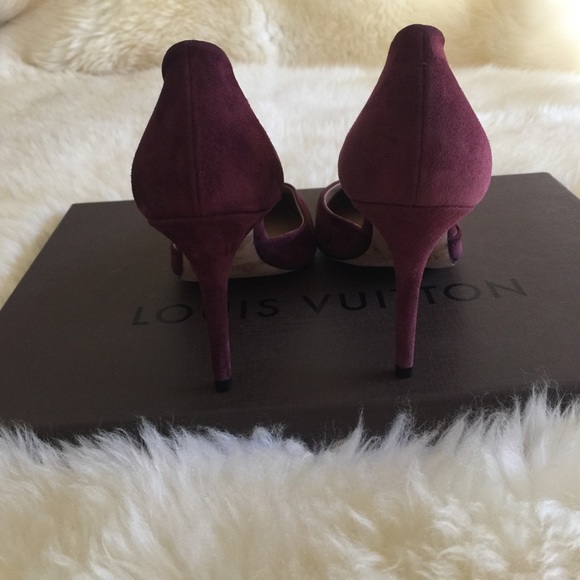 Vince suede Paulette oxblood - Picture 3 of 8