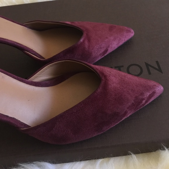 Vince suede Paulette oxblood - Picture 5 of 8