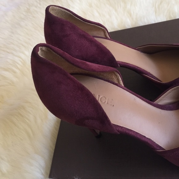 Vince suede Paulette oxblood - Picture 6 of 8