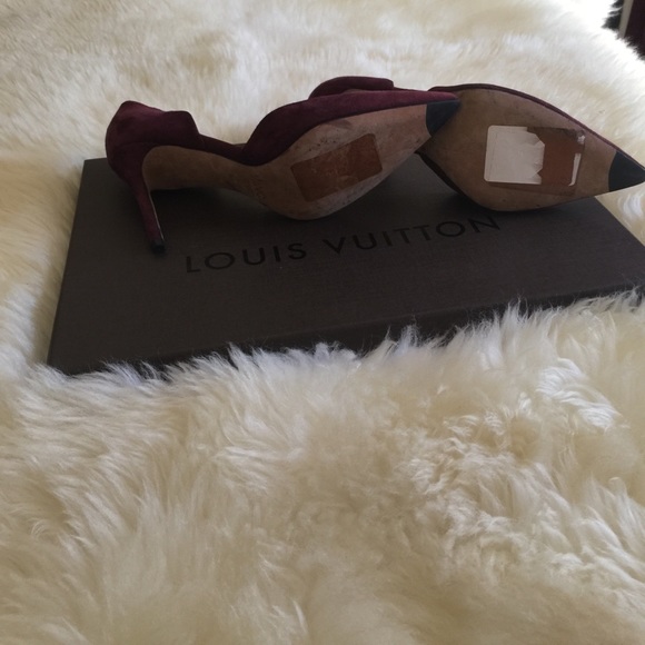 Vince suede Paulette oxblood - Picture 8 of 8