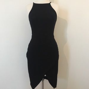 ❌SOLD❌ Asos bodycon asymmetrical slit dress