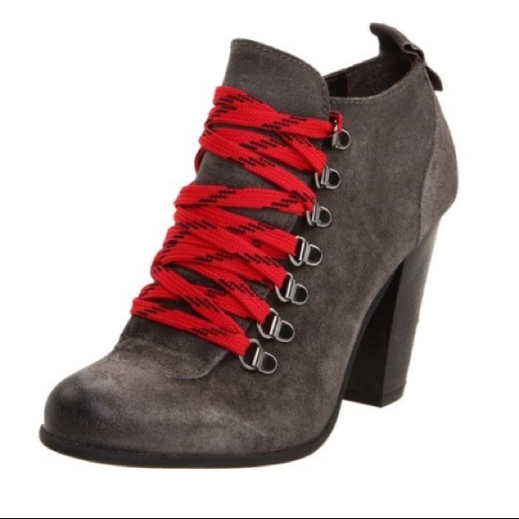 Boutique 9 Shoes - EUC Boutique 9 Demarko Booties in dark grey suede
