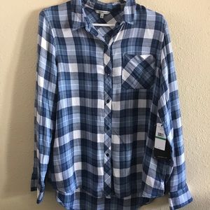 Calvin Klein flannel.