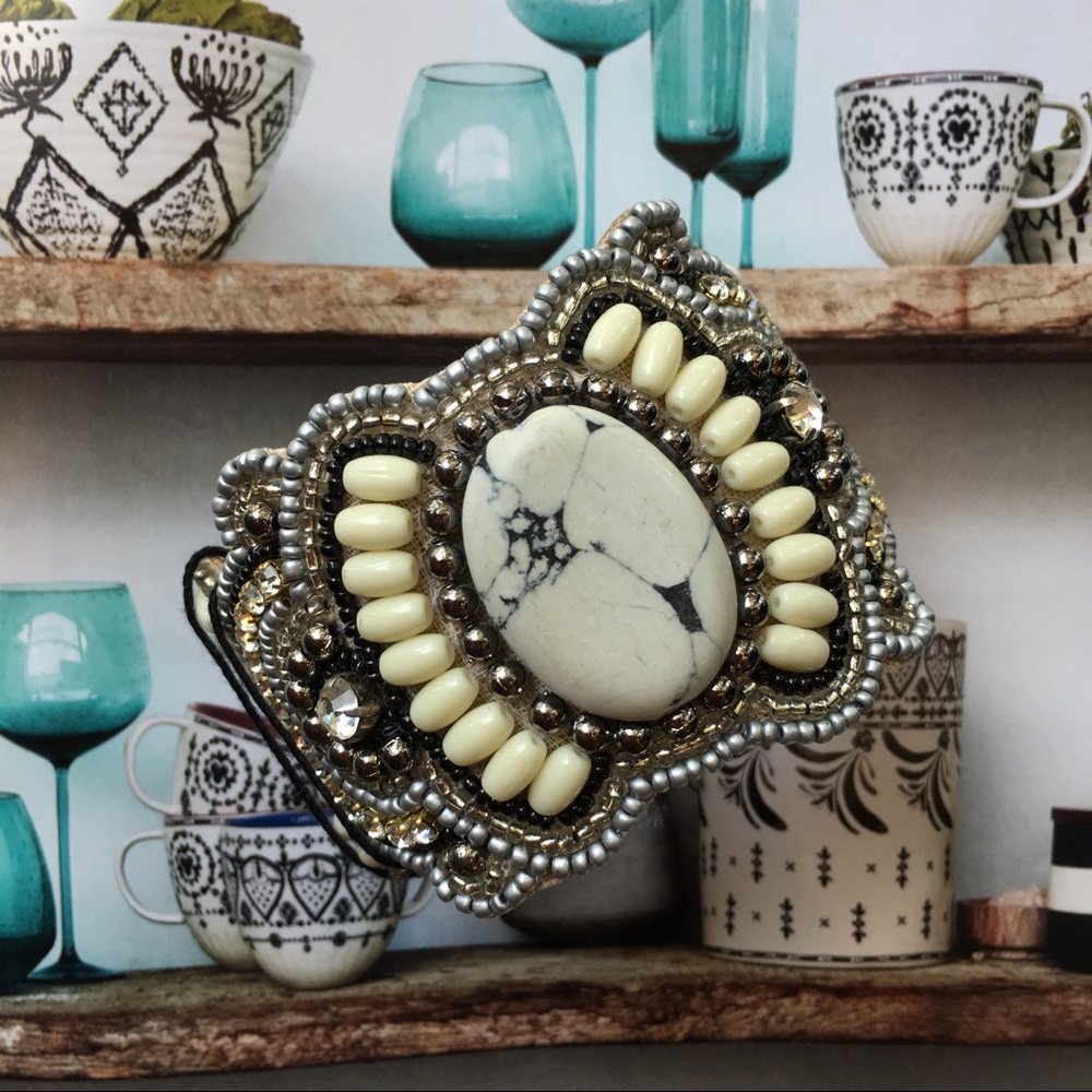 Beaded Cuff Bracelet