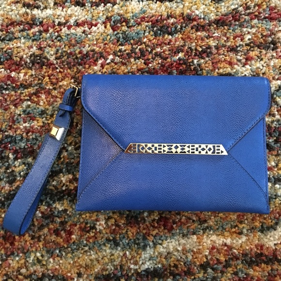 Handbags - H.P. (2X) Stella & Dot blue clutch!💙