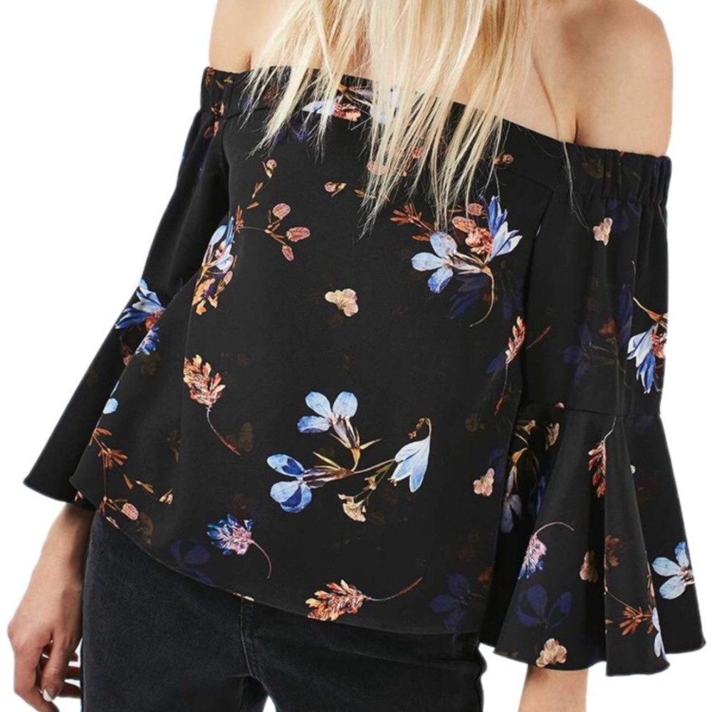 Topshop off shoulder top