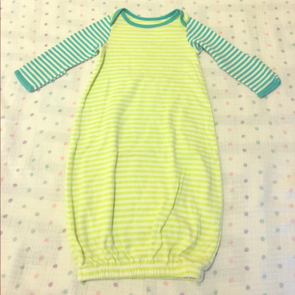 Cotton footless onesie from Baby Gap