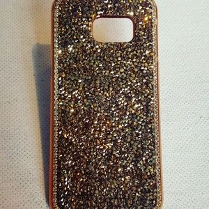 Bling Samung Galaxy S6 Edge + Case