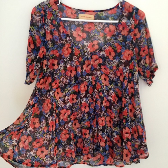 Otis & maclain trapeze blouse - Picture 2 of 2