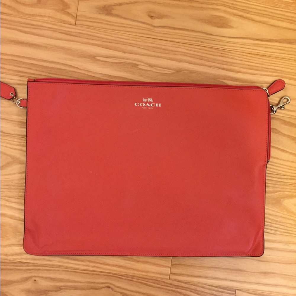 Coach laptop case