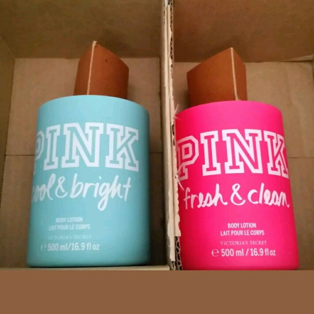 Pink body Lotions by Victoria Secret