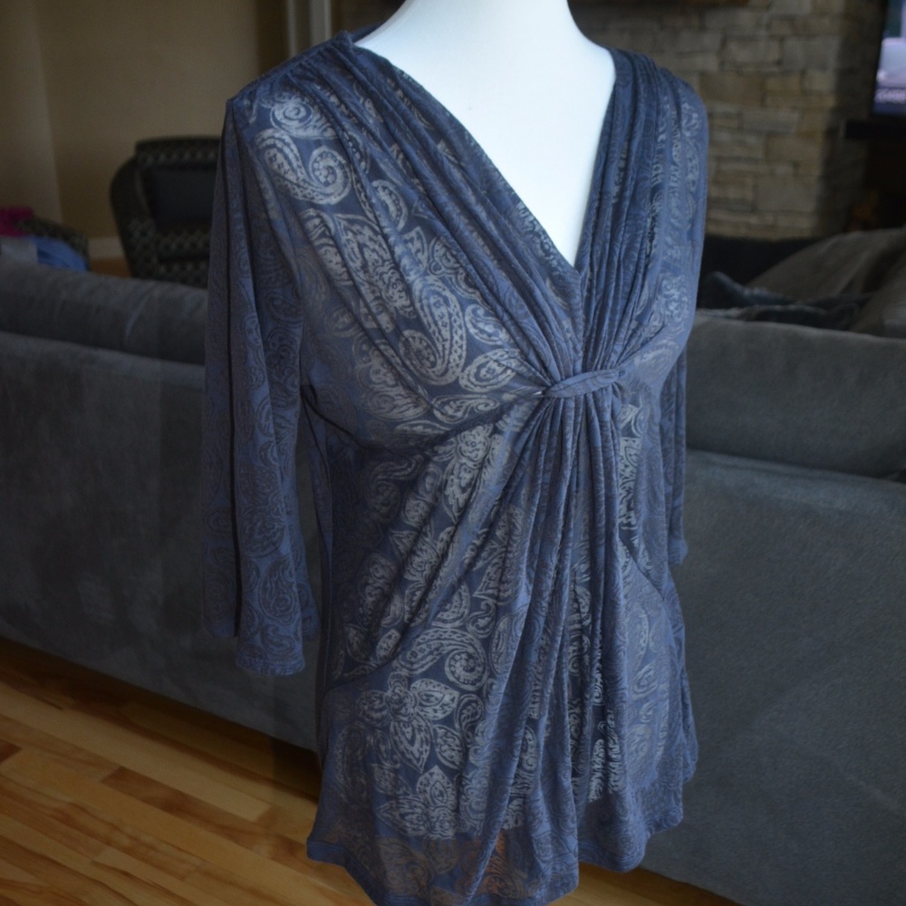 LUCY & LAUREL GREY TUNIC