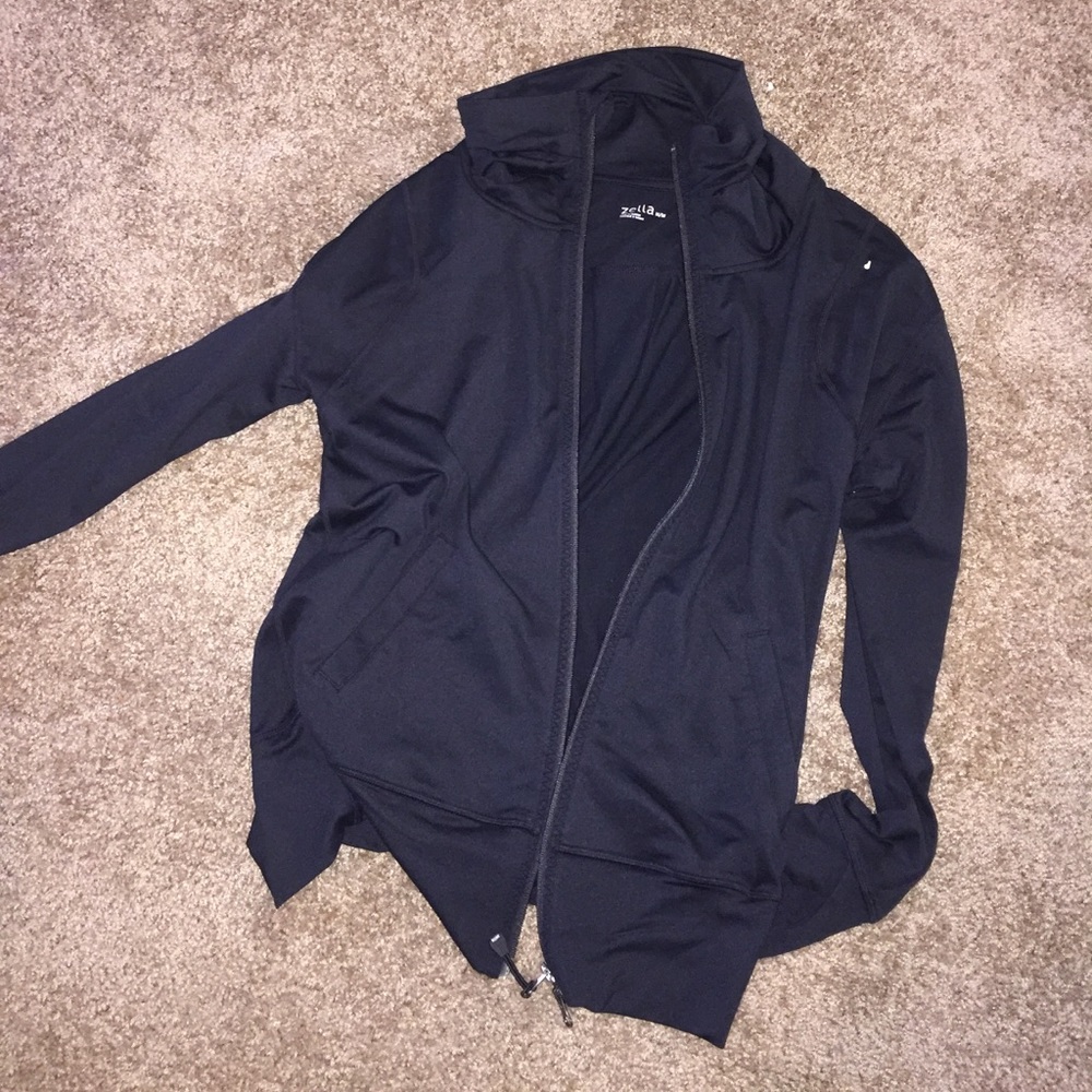 Zella zip up jacket sz medium
