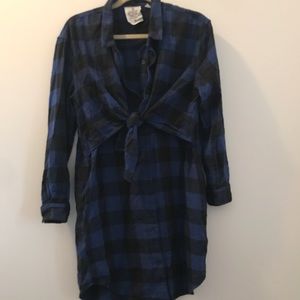 Flannel dress