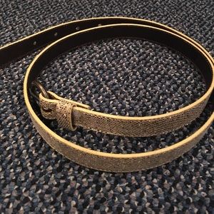 Gap Gold Sparkle Belt Size Small