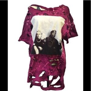 Hand crafted Tupac & Marilyn Monroe