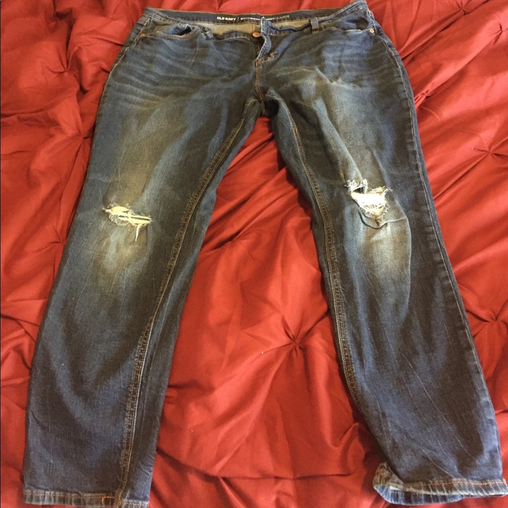 OLD NAVY BOYFRIEND SKINNY JEANS