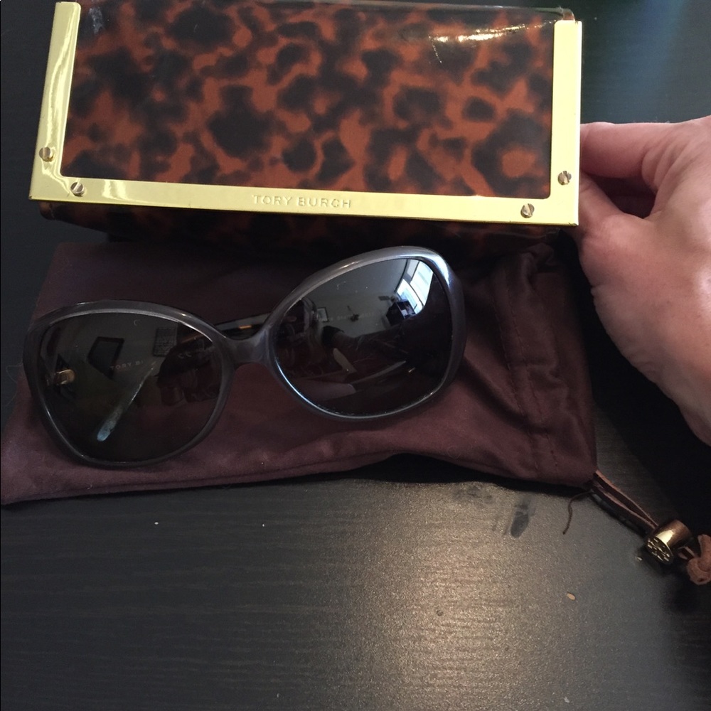 Tory Burch Sunglasses with Case & Bag!