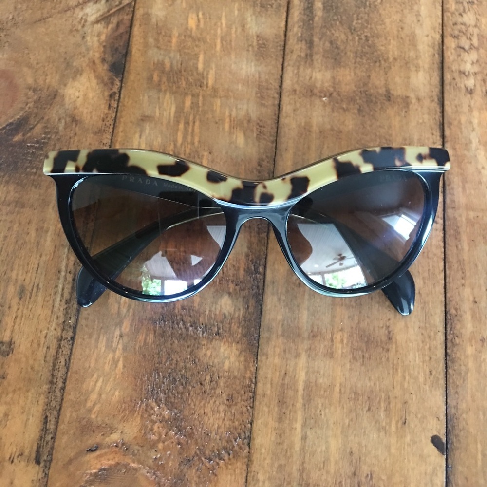Cat eye Prada sunglasses