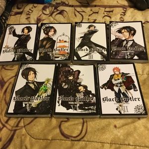 Black butler 1-7 (english)
