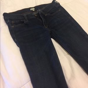 J. crew dark wash jeans