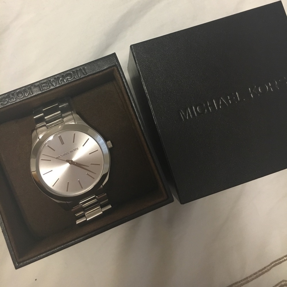 Silver Michael Kors Watch