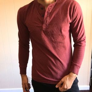 Reddish out door long sleeve