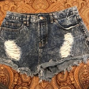 Forever21 denim shorts