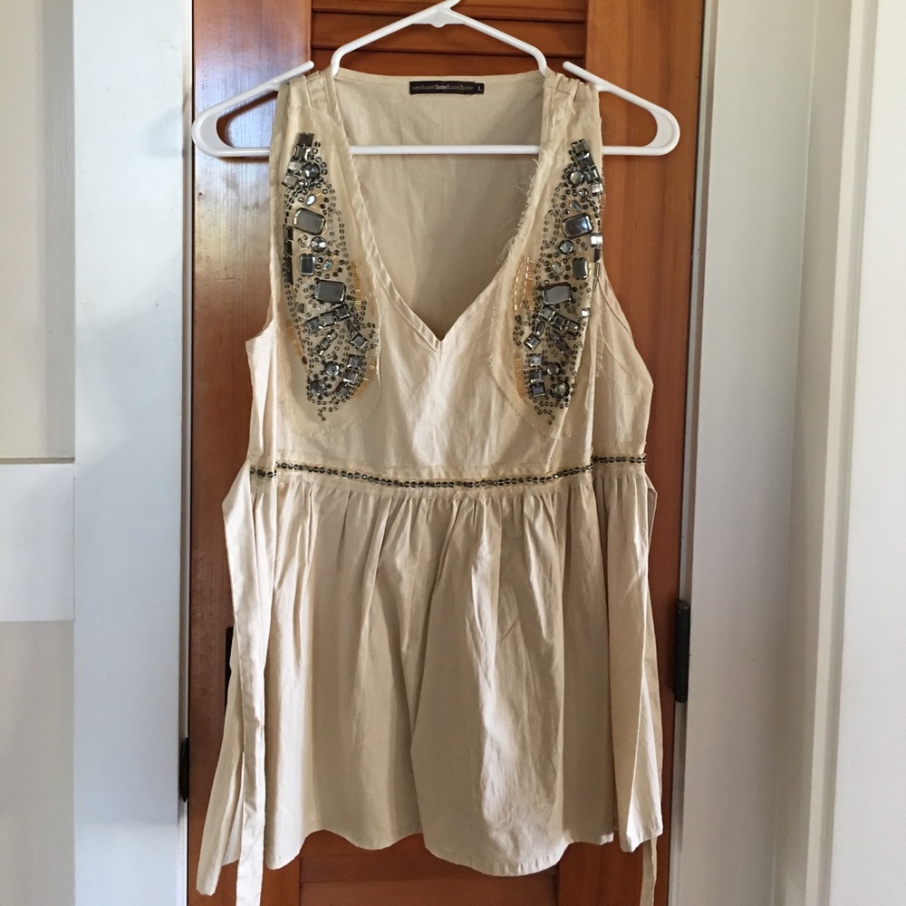 Cotton Sleeveless Top